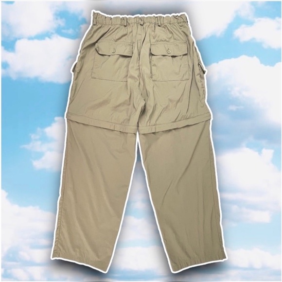 ORVIS Vintage Convertible Cargo Utility Pants Nylon Gorpcore Hiking Camping 90s - Picture 6 of 10